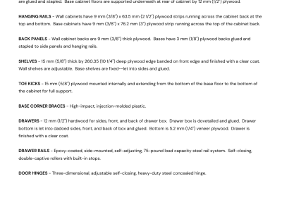 Saco Half-Inch Plywood Construction Information