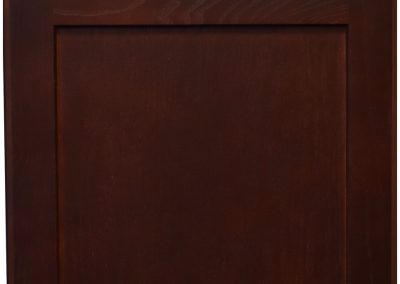 Wooden Acadia Style Espresso Ash, Dark Red Brown Wood Grain Cabinet Door and Drawer