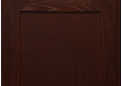 Wooden Alegra Style Espresso Ash, Dark Red Brown Wood Grain Cabinet Door and Drawer