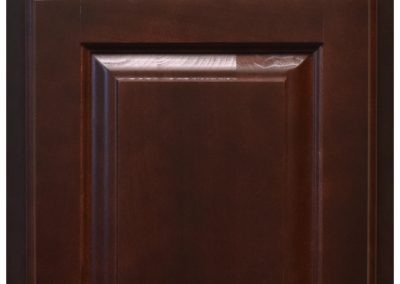 Wooden Aurora Style Espresso, Dark Red Brown Cabinet Door and Drawer