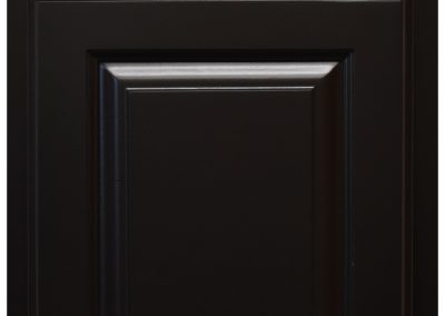 Wooden Aurora Style Light Chocolate, Dark Brown Black Cabinet Door and Drawer