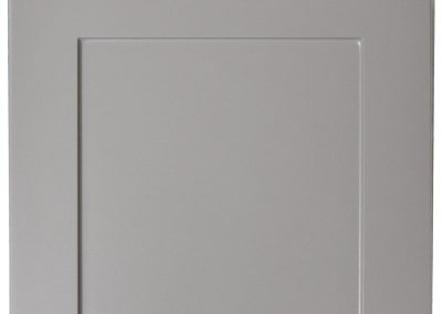 Thermofoil Light Gray, Light Gray Standard Shaker Cabinet Door and Drawer